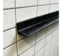 Bordo Gocciolante Deviatore per Bordi Impermeabile Montaggio Superficiale | Profilo Diritto in Alluminio per Drenaggio Dell'acqua Piovana e la Prevenzione delle Infiltrazioni, Gocciolatoio per Bordi