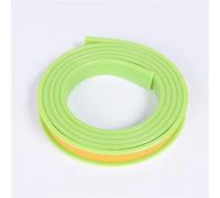 Bordo in gomma, Protezione for bordi autoadesivi for mobili a forma di U, 5 m, multicolore, 9-40 mm(Green,25mm)