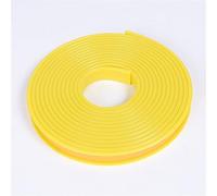 Bordo in gomma, Protezione for bordi autoadesivi for mobili a forma di U, 5 m, multicolore, 9-40 mm(Yellow,28mm)