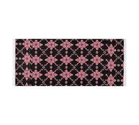 Bordo in pizzo Copertura superiore per lavatrice con borsa laterale robusta Rondella e Asciugatrice Coperture per Top per Lavanderia Cucina 130 x 55,9 cm