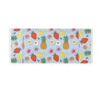 Bordo in pizzo Copertura superiore per lavatrice con borsa laterale robusta Rondella e Asciugatrice Coperture per Top per Lavanderia Cucina 130 x 55,9 cm