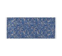 Bordo in pizzo Lavatrice Top Cover con sacchetto laterale Antipolvere Lavatrice Top Protector Mat per Lavanderia Cucina 130 x 55,9 cm