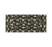 Bordo in pizzo Rondella Asciugatrice Copertura superiore con borsa laterale robusta Rondella e Asciugatrice Coperture per il Top Elegante Ninfea Oro e Verde per Microonde Frigorifero 51 2x22 pollici