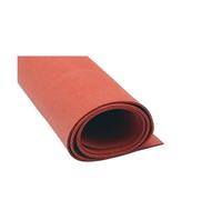 Bordo in schiuma morbida con cuscinetto in silicone rosso | Macchina di laminazione resistente alle alte temperature(100x200x20mm)