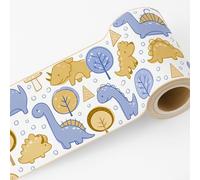 Bordo murale "Dinosauri" Greca decorativa per pareti cameretta bambini, adesivo riposizionabile e lavabile, facile applicazione e rimozione. Scopri la collezione