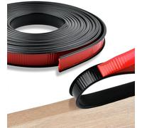 Bordo per mobili a forma di U, Bianco 9-40mm 16.4ft della disposizione bordatura del bordo TPE autoadesivo di forma U for i governi controsoffitto mobilia(9mm)