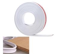 Bordo per mobili a forma di U, Bordatura autoadesiva for bordi in TPE a forma di U, 9-40 mm, multicolore, 16,4 piedi(White,30mm)