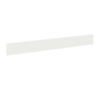 Bordo per prato, 10 pezzi, 100 x 12 cm, acciaio bianco | Resistente, vernice elettrostatica, flessibile, facile da montare, ideale per il giardino