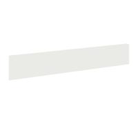 Bordo per prato, 30 pezzi, 100 x 18 cm, acciaio bianco | Resistente, vernice elettrostatica, flessibile, facile da montare, ideale per il giardino