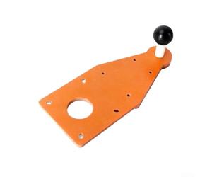 Bordo per tagliare Balance Board con scanalatura inferiore, supporto regolabile e montaggio standard per macchine di taglio utilizzate nella lavorazione del legno