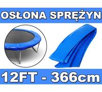 Bordo protettivo per molle per tappeto elastico da giardino 366 cm (12 ft) SKYRAMIZ blu