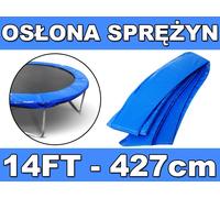 Bordo protettivo per molle per trampolino da giardino 427 cm (14 ft) - blu