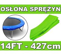 Bordo protettivo per molle SKYRAMIZ per trampolino da giardino 427 cm / 14 ft - verde