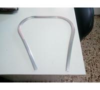 BORDO SCUDO - PROFILO TIPO ORIGINALE PIAGGIO VESPA PK 125 S - COLORE ALLUMINIO