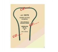 BORDO SCUDO VESPA IN MERAL PK - PK XL - FL 10175 GRIGIO SCURO