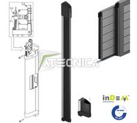 Bordo sensibile costa di sicurezza a filo per cancelli alta 160 cm INDEM CM16