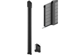 Bordo sensibile costa di sicurezza a filo per cancelli alta 180 cm INDEM CM18
