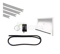 Bordo sensibile costa sicurezza basso profilo garage basculante InDeM CBP40 4m