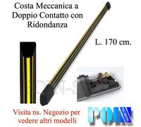 BORDO SENSIBILE DI SICUREZZA COSTA MECCANICA X CANCELLO SCORREVOLE BASCULANTE