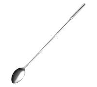 BORDSTRACT 11,8 Pollici Cucchiaio Da Cocktail in Acciaio Inossidabile Con Manico Lungo, Shaker Cucchiaio Per La Cafe Bar Negozio