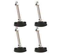 BORDSTRACT 4Pcs M20 Piedini di livellamento, livellatori filettati regolabili,piedi di livellamento a macchina resistenti per il banco di lavoro, attrezzatura meccanica (D100*M20*150)