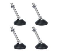 BORDSTRACT 4Pcs M20 Piedini di livellamento, livellatori filettati regolabili,piedi di livellamento a macchina resistenti per il banco di lavoro, attrezzatura meccanica (D60*M20*150)