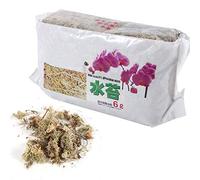 BORDSTRACT 6 Litri di Muschio di sfagno a Fibra Lunga, Miscela per vasi di sfagno per Piante Carnivore, Orchidee Fertilizzante Organico, Coltivazione di Piante da Fiore in casa