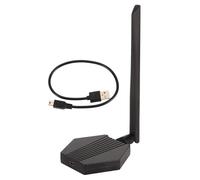 BORDSTRACT Antenna esterna USB Antenna per computer Plug and Play da 300 Mbps Adattatore di rete Dual Band 2.4G 5G per computer desktop portatili