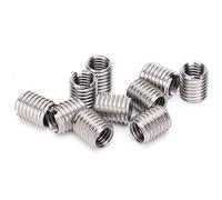 BORDSTRACT Dado Riduttore con Filettatura Esterna, 10 Dadi Filettati in Acciaio Inox M12x1.75 - M16 x 2-16 mm