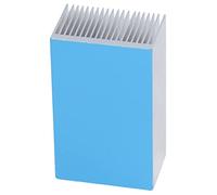 BORDSTRACT Dissipatore di Calore, 2 dissipatori elettronici in Alluminio con Supporto Adesivo per CPU Chip Power Module Cooling Pad (con Supporto Adesivo)