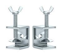 BORDSTRACT Galvanized C-Clamp, 2 Pcs 55 mm, adatti per lavori di falegnameria, saldatura e progetti fai da te