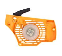 BORDSTRACT Gruppo Avviamento Motosega, Ricambio per Partner 340 360, Sistema Avviamento a Strappo, Fune, Molla, Guscio in Plastica