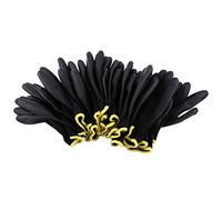 BORDSTRACT Guanti lavoro, 12 pairs Nylon PU Sicurezza per cuffia Palm Palm Coppature per l'ispezione del prodotto Laboratorio di prodotti elettronici (7s)