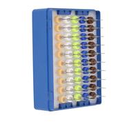 BORDSTRACT Micro punte da trapano in carburo, 50 pezzi 0,5-0,9 mm per circuito stampato PCB