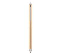 BORDSTRACT Penna stilo per touch screen, penna stilo in lega di alluminio di qualità con punta in tessuto per un'ampia gamma di telefoni cellulari, robusta e resistente ai graffi (Gold)