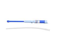 BORDSTRACT Pompa di Trasferimento Carburante Portatile Senza Fili, Pompa di Trasferimento Liquidi Compatta Alimentata a Batteria Pompa di Trasferimento Liquidi per Benzina, Olio Leggero(Blu)