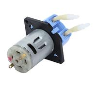 BORDSTRACT Pompa dosatrice per liquidi, 12V DC Pompa peristaltica Dosatrice Mini Pompa autoadescante per Acquario Esperimenti di analisi di Laboratorio Analisi biochimica