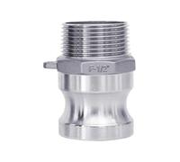 BORDSTRACT Raccordo per tubo flessibile a camma e scanalatura tipo F, raccordo per tubo flessibile con filettatura femmina in acciaio inossidabile 304 da 1/2", giunto Camlock