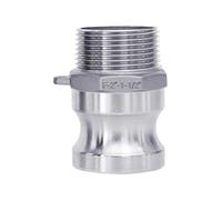 BORDSTRACT Raccordo per tubo flessibile a camma e scanalatura tipo F, raccordo per tubo flessibile con filettatura femmina in acciaio inossidabile 304 da 2"-1-1/2", giunto Camlock