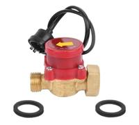 BORDSTRACT Sensore di Flusso d'Acqua in Ottone Filettato G3/4 1,5 L/min, per Doccia Circolazione Riscaldatore Solare a Bassa Pressione