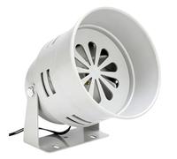 BORDSTRACT Sirena per motore industriale MS-290 AC 220V | Corno d'allarme in plastica|110 dB|≥1000 giri/min|Montabile a parete|Per sistemi di fabbrica, scuola e sicurezza