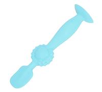 BORDSTRACT Spatola per Crema per Pannolino, Applicatore per Crema per il Sedere del Bambino, Spazzola per Pannolini in Morbido Silicone con Base a Ventosa, 15cm (Blu)