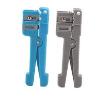 BORDSTRACT Spelacavi per Fibra Ottica e Cavo Coassiale, 45-162 e 45-163, Strumento Professionale per Crimpare e Spelare, per Installazioni di Rete e Telecomunicazioni