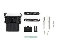 BORDSTRACT Spina Connettore Carrello Elevatore Rame Argento | Terminale rapido batteria cavo maschio.