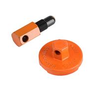 BORDSTRACT Strumento di Arresto del pistone Universale, Parte di smontaggio per la rimozione del volano della Frizione della Motosega per la Manutenzione del Motore a 2 Tempi