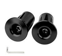 BORDSTRACT Tappi manubrio neri concavi | 2 pz | Ø 17-22 mm