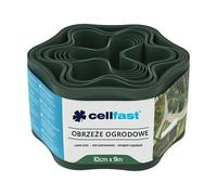 Bordura da giardino 10 cm 9 m verde scuro CellFast