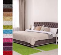 Bordura Letto Shaggy Barcelona 3 Pezzi 3 Dimensioni Tappeto Runner