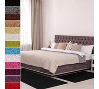 Bordura Letto Shaggy Barcelona 3 Pezzi 3 Dimensioni Tappeto Runner