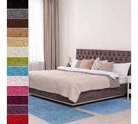 Bordura Letto Shaggy Barcelona 3 Pezzi 3 Dimensioni Tappeto Runner